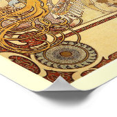 Alfons M. Mucha Poster (Ecke)