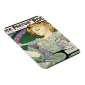 Alfons Mucha 1896 Lance Parfum Rodo Magnet (Rechte Seite)