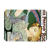 Alfons Mucha 1896 Parfüm-Flakon Rodo Magnet (Horizontal)