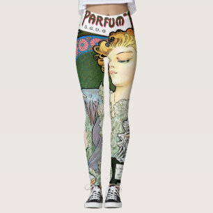 Alfons Mucha 1896 Parfümflakon Rodo Leggings