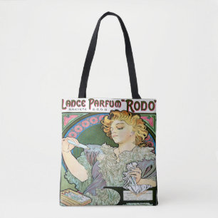 Alfons Mucha 1896 Parfümflakon Rodo Tasche