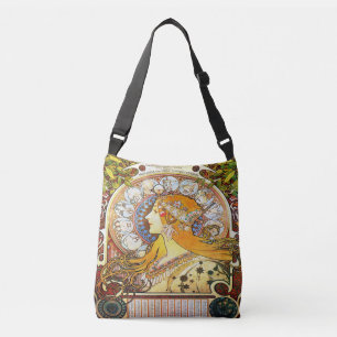 Alfons Mucha 1896 Tierkreis Tragetaschen Mit Langen Trägern
