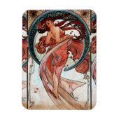 Alfons Mucha 1898 Dance Magnet (Vertikal)