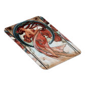 Alfons Mucha 1898 Tanz Magnet (Rechte Seite)