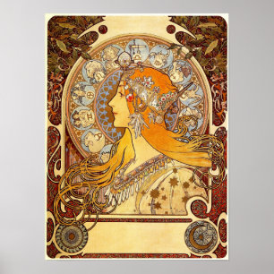 Alfons Mucha - Art New Poster