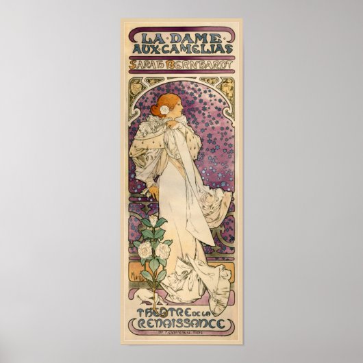 Alfons Mucha - Art Nouveau Poster (Vorne)