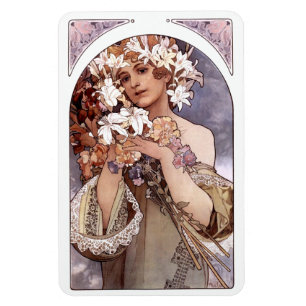 Alfons Mucha: Blume Magnet