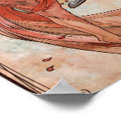 Alfons Mucha Dance Poster (Ecke)