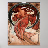 Alfons Mucha Dance Poster (Vorne)