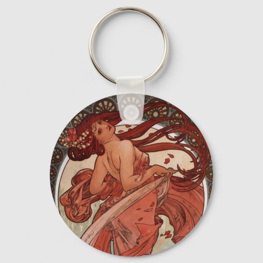 Alfons Mucha Dance Schlüsselanhänger (Vorderseite)
