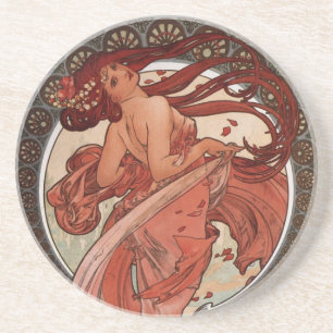 Alfons Mucha Dance Untersetzer