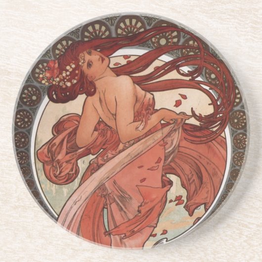 Alfons Mucha Dance Untersetzer (Vorne)