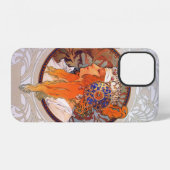 Alfons Mucha iPhone Hülle (Rückseite (Horizontal))