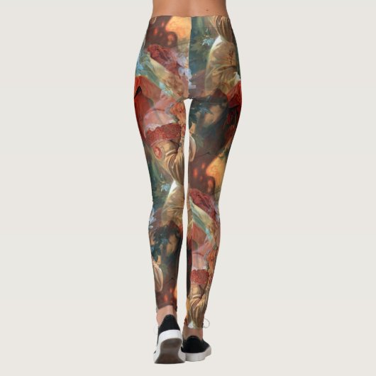 Alfons Mucha Lefevre 1903 Utile Leggings (Rückseite)