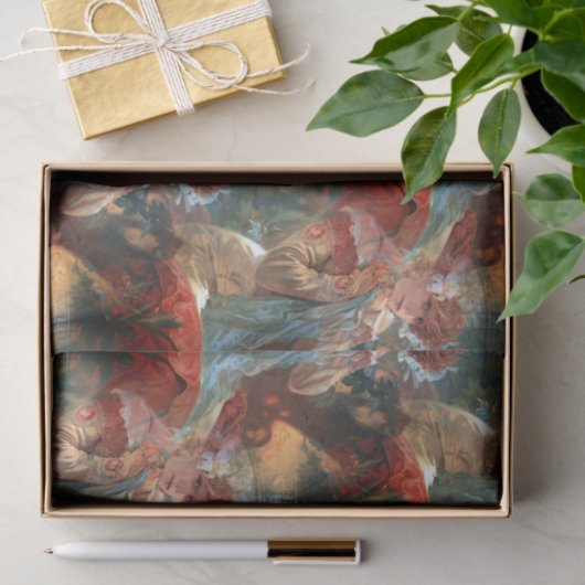 Alfons Mucha Lefevre 1903 Utile Seidenpapier (Geschenk)