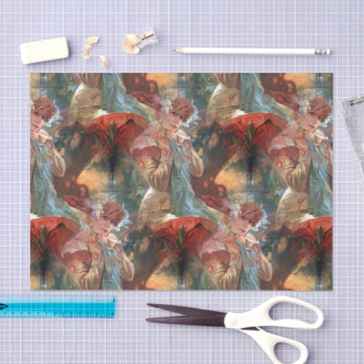 Alfons Mucha Lefevre 1903 Utile Seidenpapier (Handwerk)