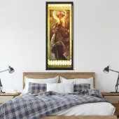 Alfons Mucha: Luna Leinwanddruck (Insitu (Schlafzimmer))