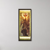 Alfons Mucha: Luna Leinwanddruck (Vorderseite)