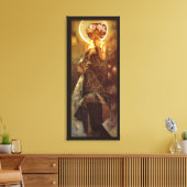 Alfons Mucha: Luna Leinwanddruck (Insitu (Wohnzimmer))