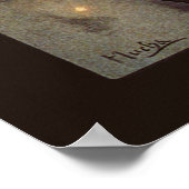 Alfons Mucha: Luna Poster (Ecke)