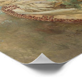 Alfons Mucha - Madonna von den Lilien 1905 Poster (Ecke)