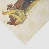 Alfons Mucha Medea 1898 Seidenpapier (Ausschnitt)