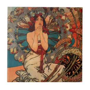 Alfons Mucha Monaco Fliese