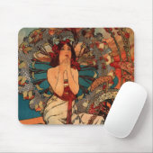 Alfons Mucha Monaco Monte Carlo Mousepad (Mit Mouse)