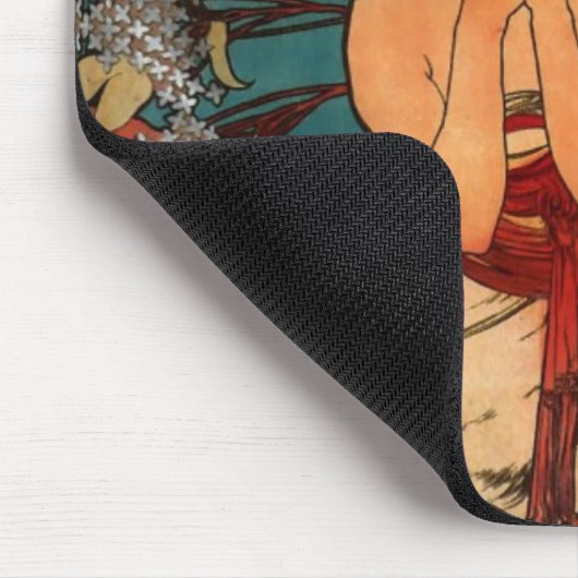 Alfons Mucha Monaco Mousepad (Ecke)
