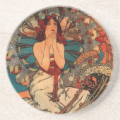 Alfons Mucha Monaco Untersetzer (Vorne)
