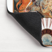 Alfons Mucha Mousepad (Ecke)