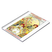 Alfons mucha notizblock (Linke Seite)