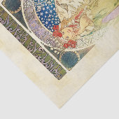 Alfons Mucha Princezna 1911 Hyacinta Seidenpapier (Ausschnitt)