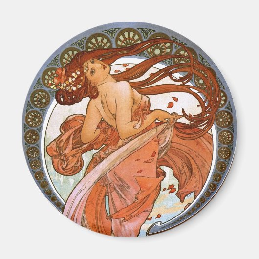 Alfons Mucha: Tanz Magnet (Vorne)