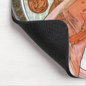 Alfons Mucha: Tanz Mousepad (Ecke)