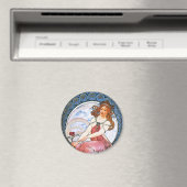 Alfons Mucha über Malerei Magnet (In Situ (Geschirrspüler))