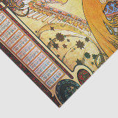 Alfons Muchatierkreis 1896 Seidenpapier (Ausschnitt)