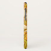 Alfonse Mucha Art Nouveau Lilien Blume Case-Mate iPhone Hülle (Hinten/Links)