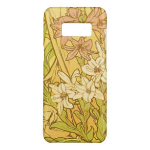 Alfonse Mucha Art Nouveau Lilien Blume Case-Mate Samsung Galaxy S8 Hülle