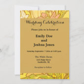 Alfonse Mucha Art Nouveau Lilien Blume Einladung (Vorderseite)