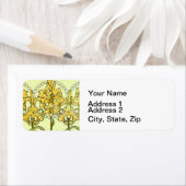 Alfonse Mucha Art Nouveau Lily Floral Pattern (Insitu)