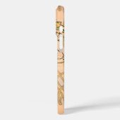 Alfonse Mucha Art Nouveau Peonies Case-Mate iPhone Hülle (Rückseite / Links)