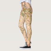 Alfonse Mucha Art Nouveau Peonies Leggings (Links)
