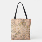 Alfonse Mucha Art Nouveau Peonies Tasche (Rückseite)