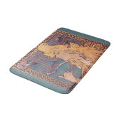 Alfonse Mucha Job Art Nouveau Frau Badematte (Schrägansicht)