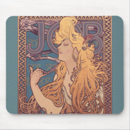 Alfonse Mucha Job Art Nouveau Frau Mousepad