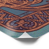 Alfonse Mucha Job Art Nouveau Frau Poster (Ecke)