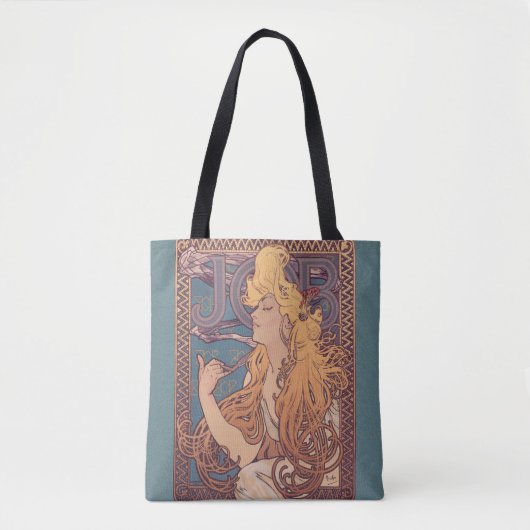 Alfonse Mucha Job Art Nouveau Frau Tasche (Vorderseite)
