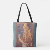 Alfonse Mucha Job Art Nouveau Frau Tasche (Rückseite)