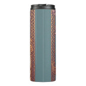 Alfonse Mucha Job Art Nouveau Frau Thermosbecher (Rückseite)